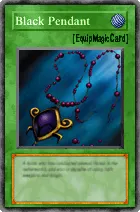 311 - Black Pendant