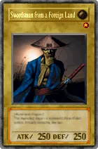 399 - Swordsman from a Foreign Land