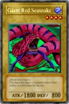 447 - Giant Red Seasnake