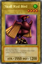 466 - Skull Red Bird